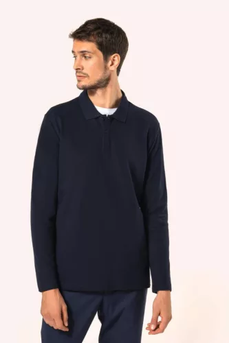 Kariban Premium PK202 FÉRFI HOSSZÚ UJJÚ SUPIMA® GALLÉROS PÓLÓ 2XL