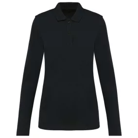   Kariban Premium PK203 NŐI HOSSZÚ UJJÚ SUPIMA® GALLÉROS PÓLÓ 2XL