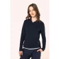   Kariban Premium PK203 NŐI HOSSZÚ UJJÚ SUPIMA® GALLÉROS PÓLÓ 2XL