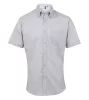 Premier PR236 FÉRFI RÖVID UJJÚ PRÉMIUM OXFORD ING L/XL