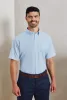 Premier PR236 FÉRFI RÖVID UJJÚ PRÉMIUM OXFORD ING L/XL