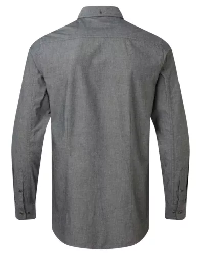 Premier PR247 FÉRFI ORGANIKUS PAMUT CHAMBRAY FAIRTRADE ING M