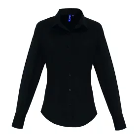   Premier PR344 NŐI HOSSZÚ UJJÚ STRETCH PAMUT POPLIN ING 2XL