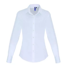   Premier PR344 NŐI HOSSZÚ UJJÚ STRETCH PAMUT POPLIN ING 2XL