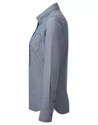 Premier PR347 NŐI ORGANIKUS PAMUT CHAMBRAY FAIRTRADE ING 2XL
