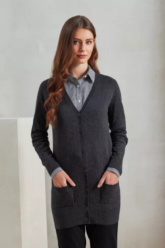 Premier PR698 NŐI HOSSZÍTOTT KÖTÖTT KARDIGÁN 2XL