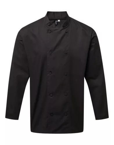 Premier PR903 COOLCHECKER® HOSSZÚ UJJÚ SZAKÁCSKABÁT HÁLÓS HÁTSÓ PANELLEL 4XL