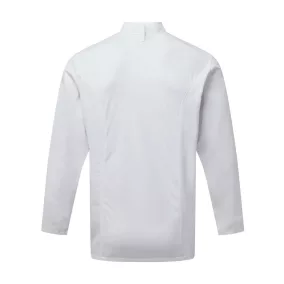   Premier PR903 COOLCHECKER® HOSSZÚ UJJÚ SZAKÁCSKABÁT HÁLÓS HÁTSÓ PANELLEL 2XL