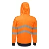Regatta RETRA471 HI-VIS VÉGIG CIPZÁRAS KAPUCNIS DZSEKI 2XL