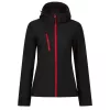 Regatta RETRA702 WOMEN'S VENTURER 3 LAYER HOODED PRINTABLE SOFTSHELL JACKET 12 (M)
