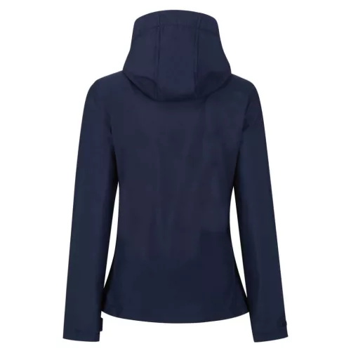 Regatta RETRA702 WOMEN'S VENTURER 3 LAYER HOODED PRINTABLE SOFTSHELL JACKET 12 (M)