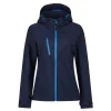 Regatta RETRA702 WOMEN'S VENTURER 3 LAYER HOODED PRINTABLE SOFTSHELL JACKET 16 (XL)