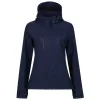 Regatta RETRA702 WOMEN'S VENTURER 3 LAYER HOODED PRINTABLE SOFTSHELL JACKET 10 (S)