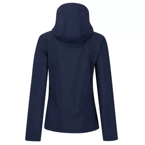 Regatta RETRA702 WOMEN'S VENTURER 3 LAYER HOODED PRINTABLE SOFTSHELL JACKET 18 (2XL)