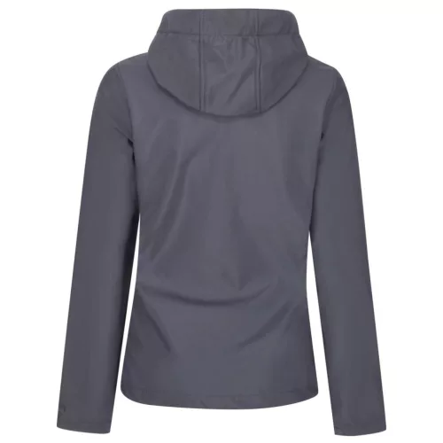 Regatta RETRA702 WOMEN'S VENTURER 3 LAYER HOODED PRINTABLE SOFTSHELL JACKET 16 (XL)