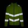 Regatta RETRA712 HI-VIS PRO CONTRACT ABLAZE 2 LAYER SOFTSHELL JACKET (CLASS 3) S