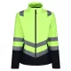 Regatta RETRA722 PRO HI-VIS SOFTSHELL JACKET S
