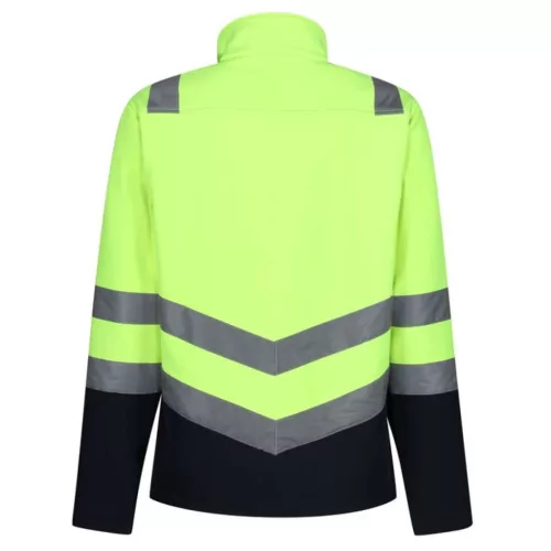 Regatta RETRA722 PRO HI-VIS SOFTSHELL JACKET S