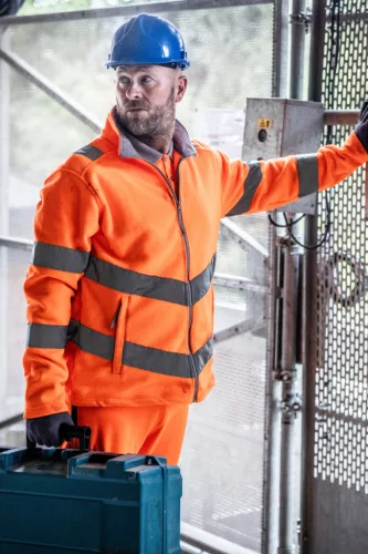 Regatta RETRF648 HI-VIS PRO CONTRACT THOR FLEECE S