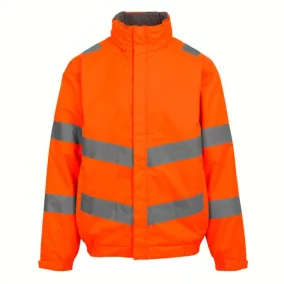 Regatta RETRW457 HI-VIS PRO CONTRACT DOVER JACKET 2XL