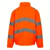 Regatta RETRW457 HI-VIS PRO CONTRACT DOVER JACKET 2XL