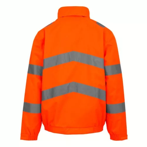 Regatta RETRW457 HI-VIS PRO CONTRACT DOVER JACKET 2XL