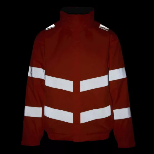 Regatta RETRW457 HI-VIS PRO CONTRACT DOVER JACKET S