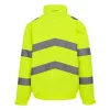 Regatta RETRW457 HI-VIS PRO CONTRACT DOVER JACKET 2XL