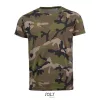 SOL'S SO01188 SOL'S CAMO - KÖRNYAKAS FÉRFI PÓLÓ S