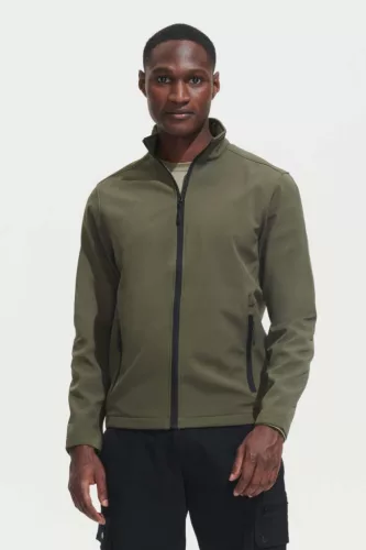 SOL'S SO01195 SOL'S RACE MEN - SOFTSHELL ZIP JACKET M