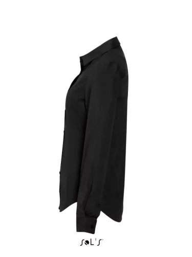 SOL'S SO01427 SOL'S BLAKE WOMEN - LONG SLEEVE STRETCH SHIRT XS