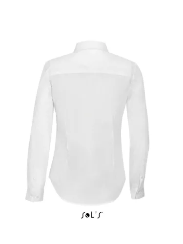 SOL'S SO01427 SOL'S BLAKE WOMEN - LONG SLEEVE STRETCH SHIRT 2XL