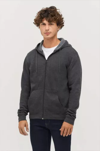 SOL'S SO01714 SOL'S STONE - UNISEX ZIP HOODIE M