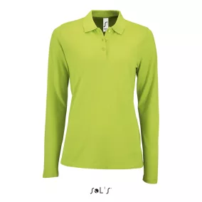   SOL'S SO02083 SOL'S PERFECT LSL WOMEN - LONG-SLEEVE PIQUÉ POLO SHIRT 2XL