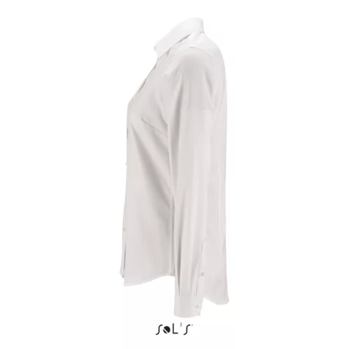 SOL'S SO02103 SOL'S BRODY WOMEN - HERRINGBONE SHIRT XS