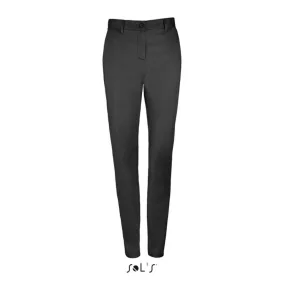   SOL'S SO02918 SOL'S JARED WOMEN - SATIN STRETCH TROUSERS 36