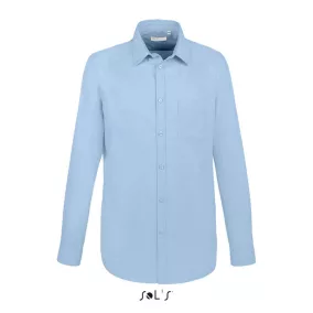   SOL'S SO02920 SOL'S BOSTON FIT - LONG SLEEVE OXFORD MEN'S SHIRT 2XL