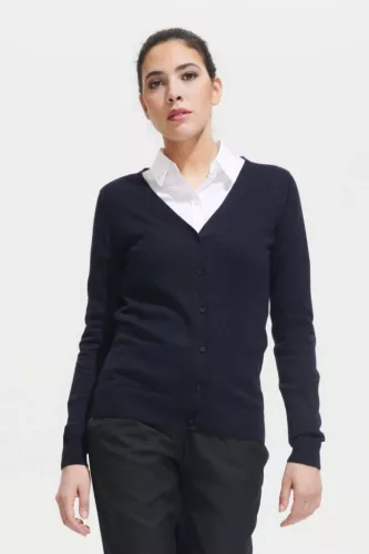 SOL'S SO90012 SOL'S GOLDEN - NŐI V-NYAKÚ KÖTÖTT KARDIGÁN 2XL