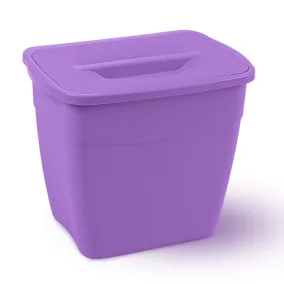 Planet Koala szemetes, fedővel 6L (Hanging Bucket) lila
