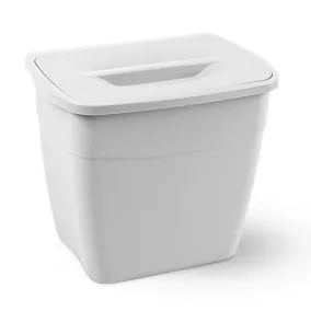 Planet Koala szemetes, fedővel 6L (Hanging Bucket) fehér