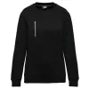 Designed To Work WK403 UNISZEX DAYTODAY KONTRASZTOS ZSEBES PULÓVER 5XL