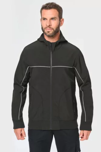 Designed To Work WK450 UNISZEX HÁROMRÉTEGŰ KÉT SZÍNŰ BIONIKUS BEVONATTAL ELLÁTOTT SOFTSHELL DZSEKI 2XL
