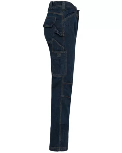Designed To Work WK705 FÉRFI TÖBBZSEBES DENIM NADRÁG 36