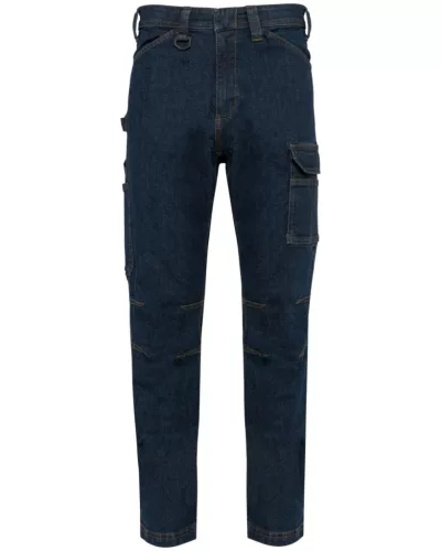 Designed To Work WK705 FÉRFI TÖBBZSEBES DENIM NADRÁG 36
